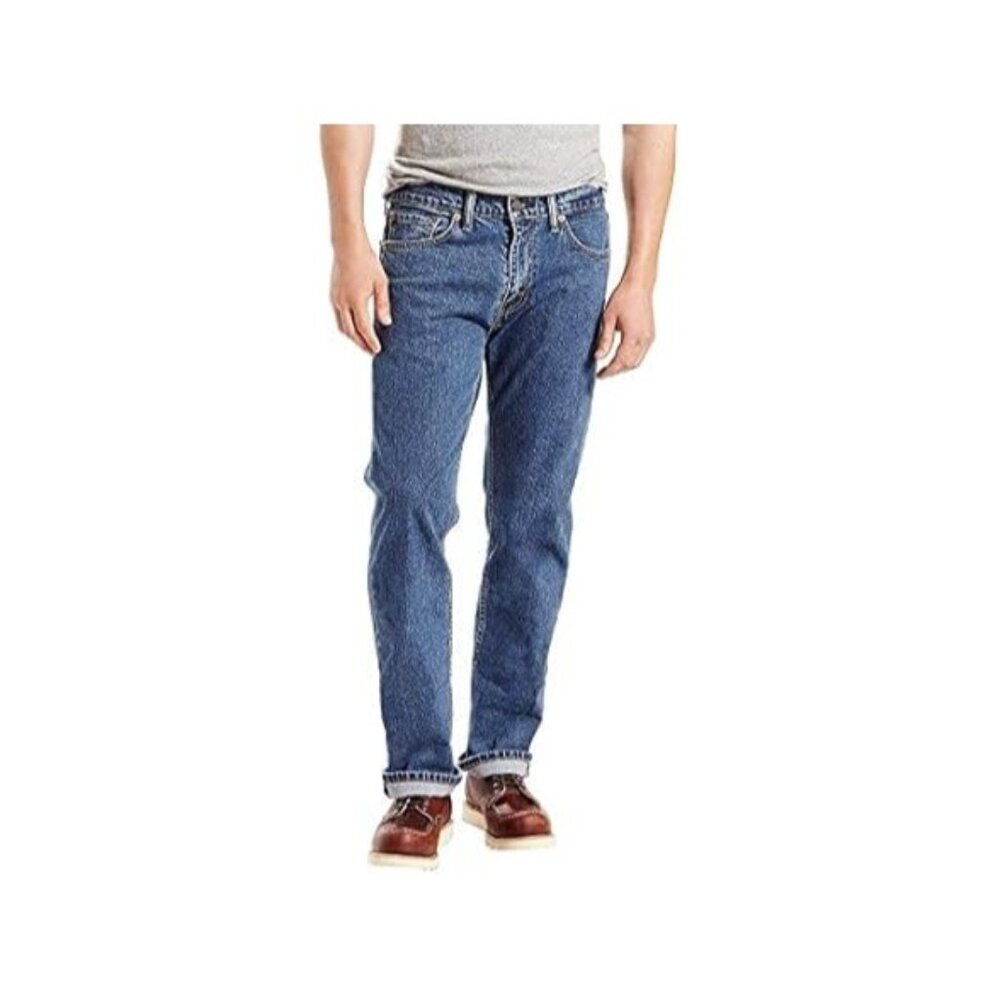 Mens Levi's 505 Regular Stretch Jean 32 x 30 NWT